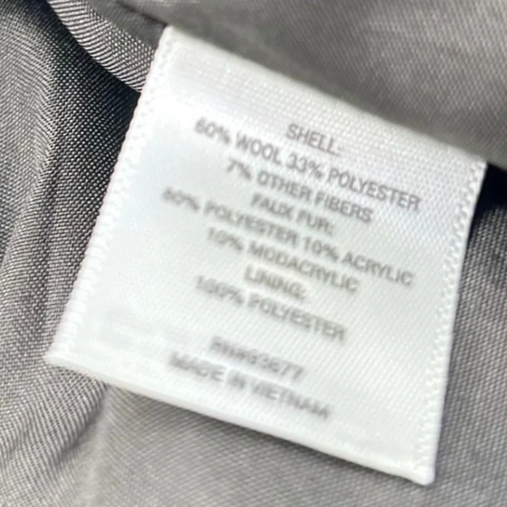 A New Approach Women Moto‎ Jacket Size XL Earthy Green Sherpa Assymetrical Zip